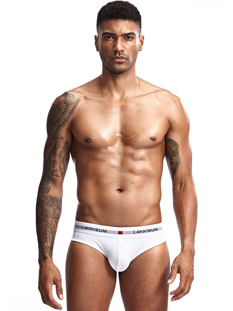 3 Pack Men's Breathable Big Pouch Briefs