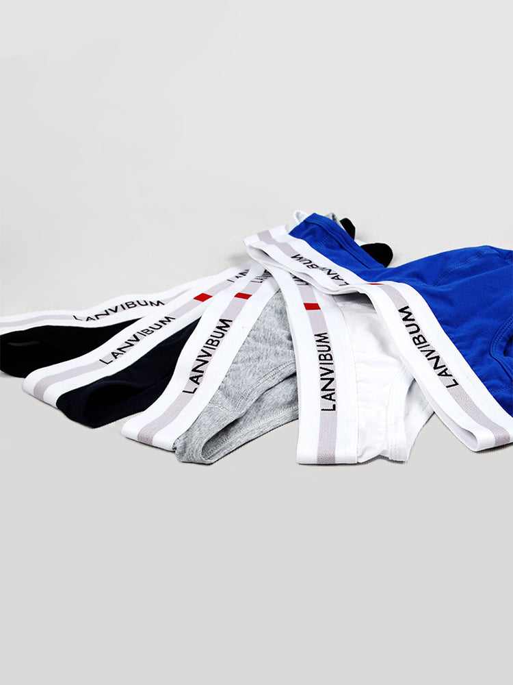 3 Pack Men's Breathable Big Pouch Briefs