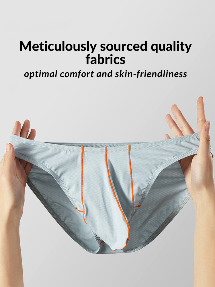 メンズUポーチアイスシルクブリーフ3枚組