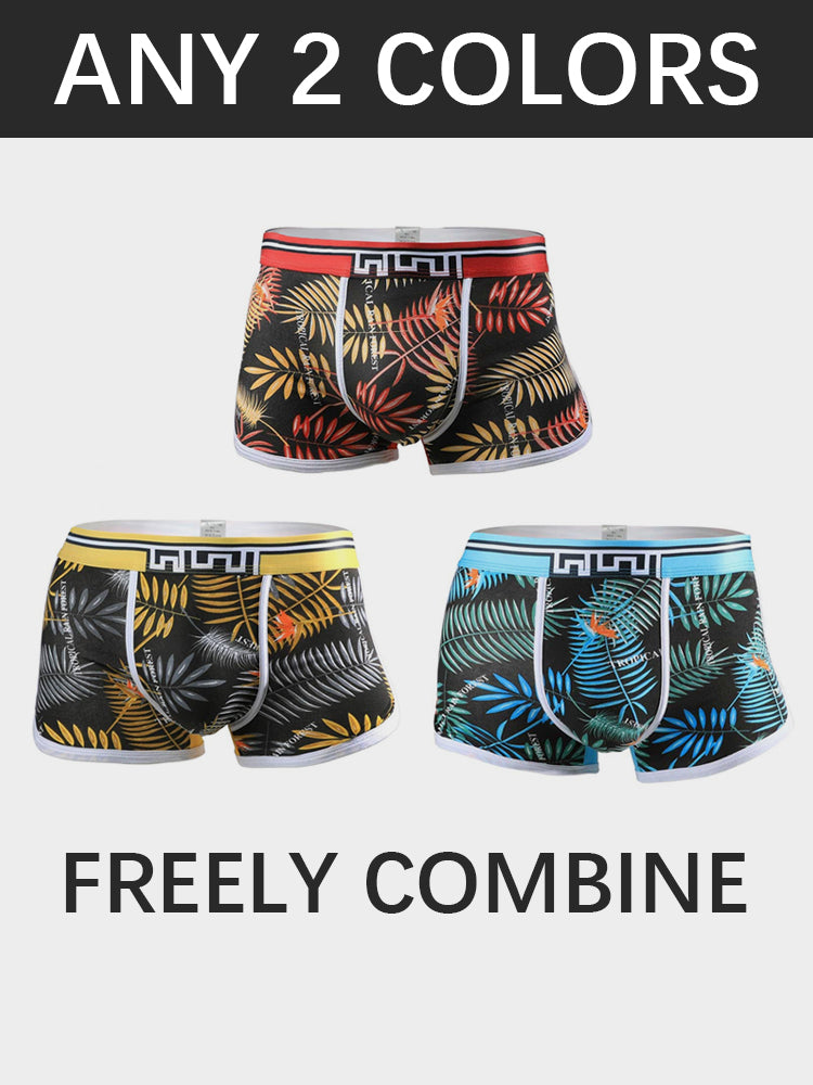 2 Pack Printed Vacation Men's Underwear
