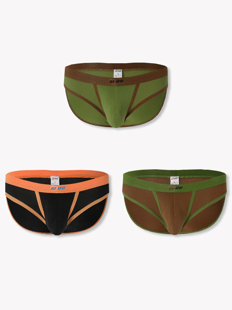 メンズ セパレート ボールポーチ ブリーフ 3枚組