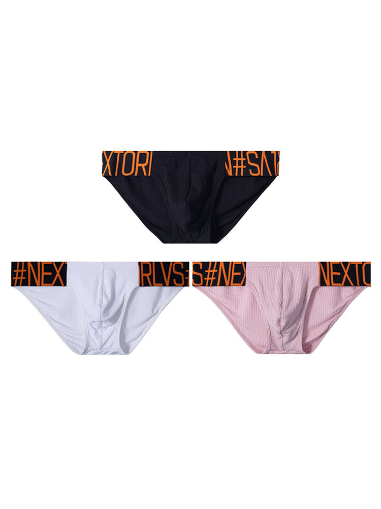 2 Pack Men's Wide Waistband Big Pouch Briefs