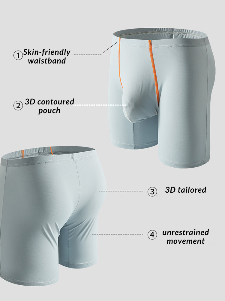 メンズ Uポーチ 擦れ防止 ミッドウェイブリーフ 2枚組