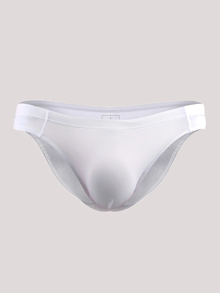 4 Pack Men's Support Pouch Traceless Ice Silk Underwear