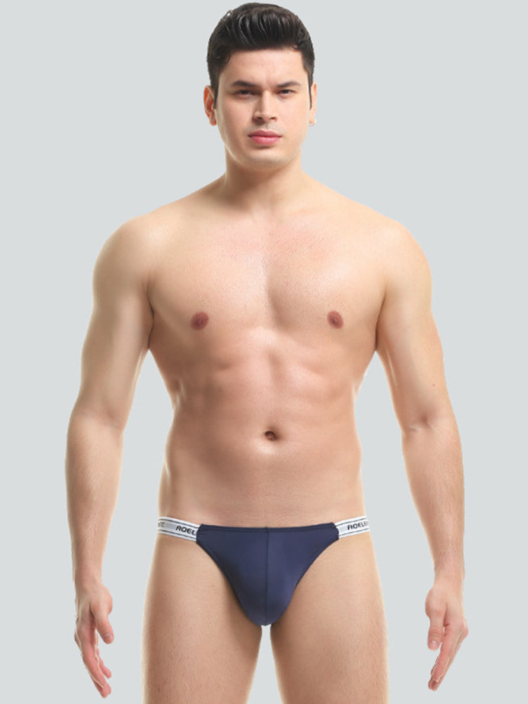 4 Pack Men's Large Pouch Tight Stretchy Bikini