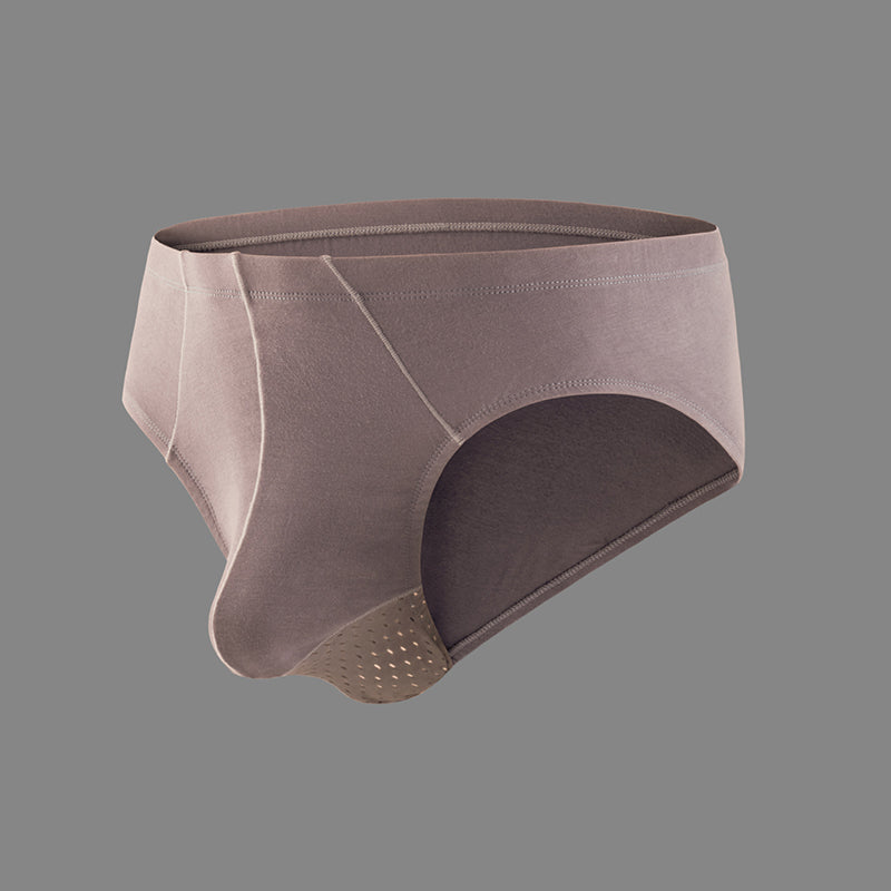 Mens Modal Ball Pouch Breathable Briefs