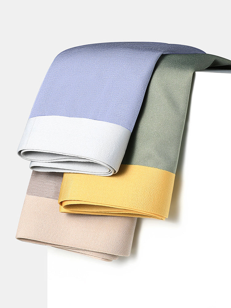 メンズシームレススプライスカラーポーチブリーフ