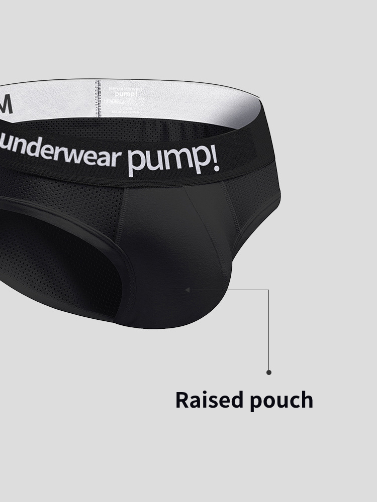 メンズ スポーツ メッシュ 通気性ブリーフ 2枚組