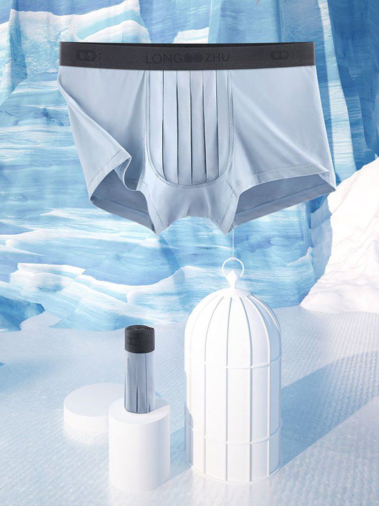 U Convex Folding Large Pouch Modal Trunks for Men