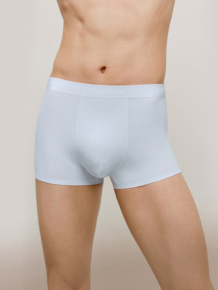 3 Pack Ultra-Comfortable Men's Breathable Trunks with Antibacterial Gusset