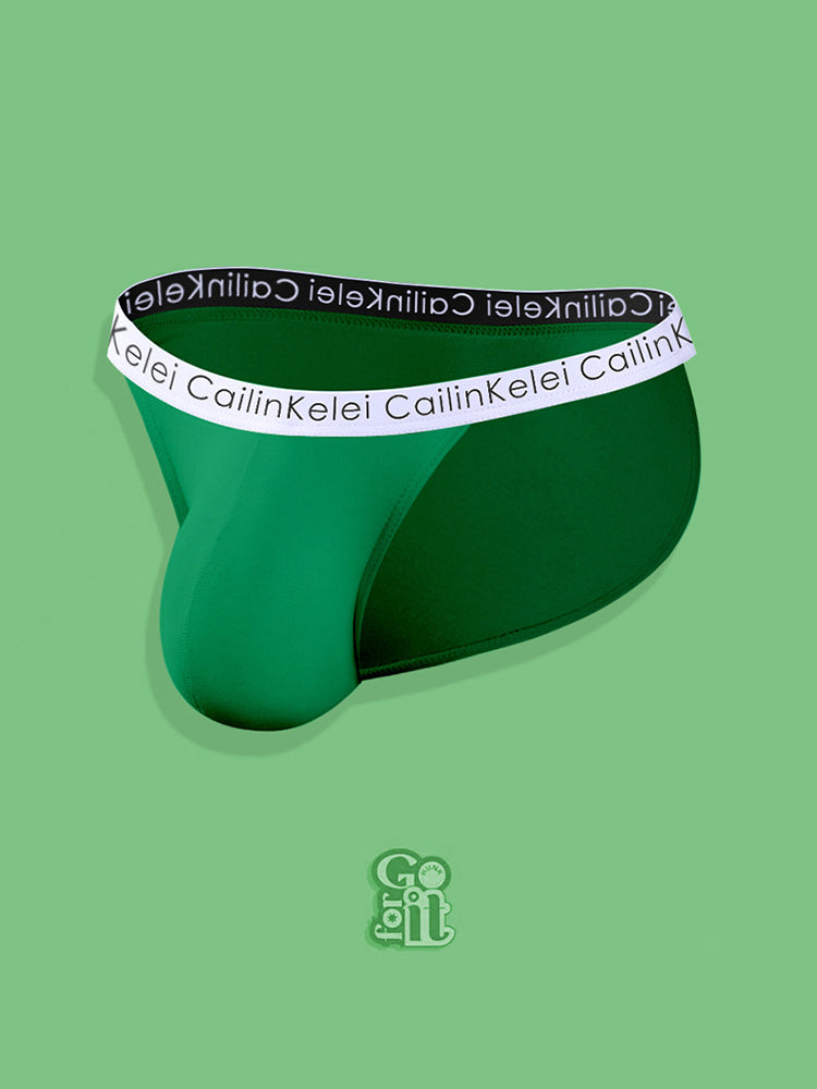 3-pack Men's Ultra Sexy Low Rise U-shaped Convex Pouch Briefs