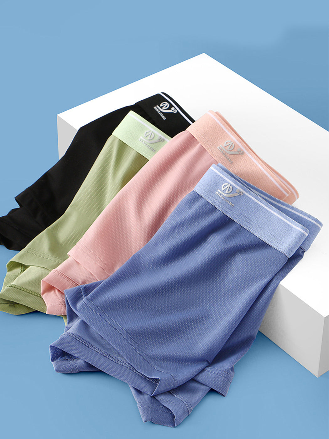 3 Pack Men's Comfy U Convex Pouch Trunks