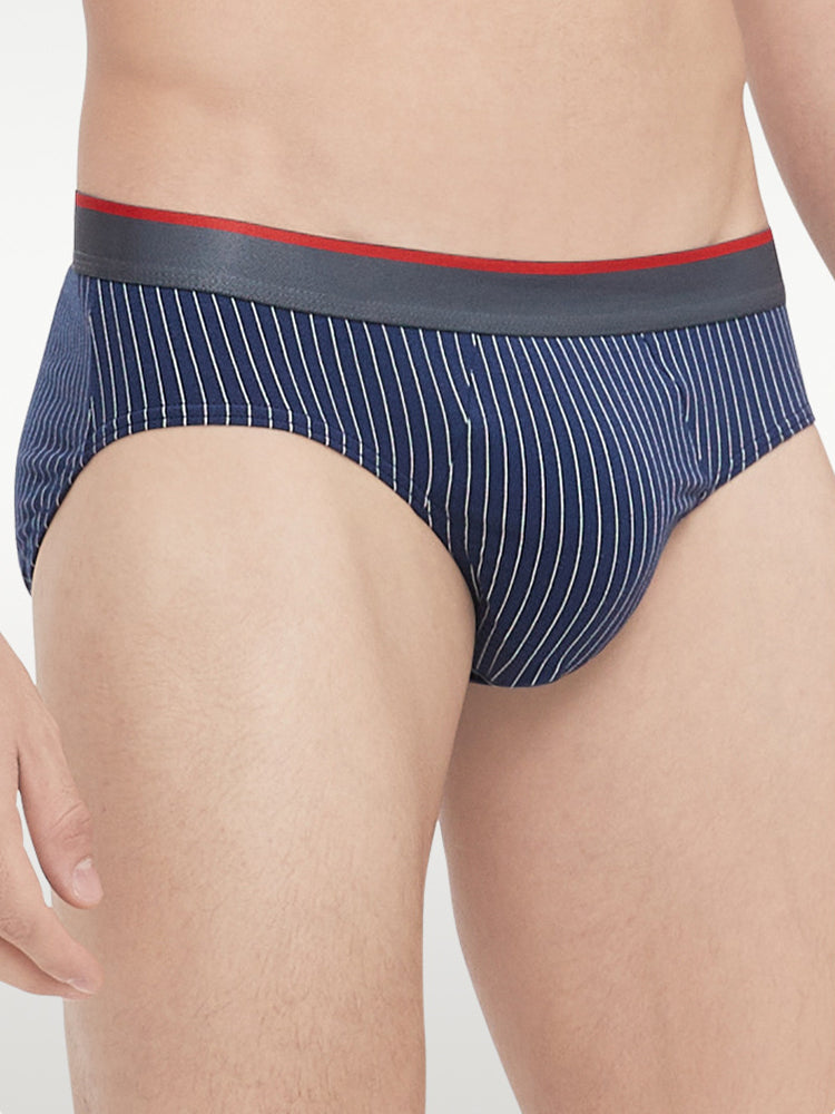 3-pack Men's Antibacterial Pure Cotton Sexy Sports Breathable Underwear