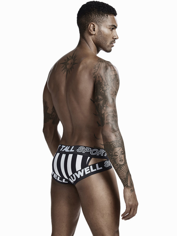 Low-rise Letter Men's Pouch Briefs