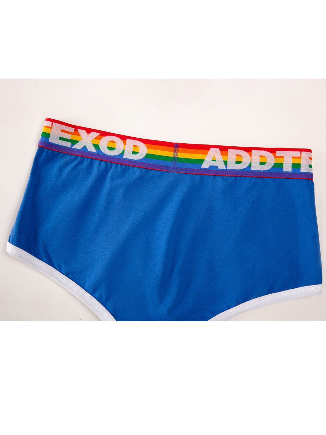 2 Pack Men's Large Pouch Rainbow Trunks