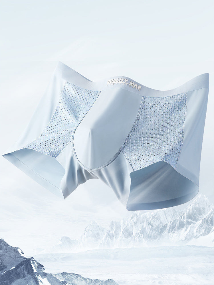 3 Pack Men's Lightweight And Breathable Trunks