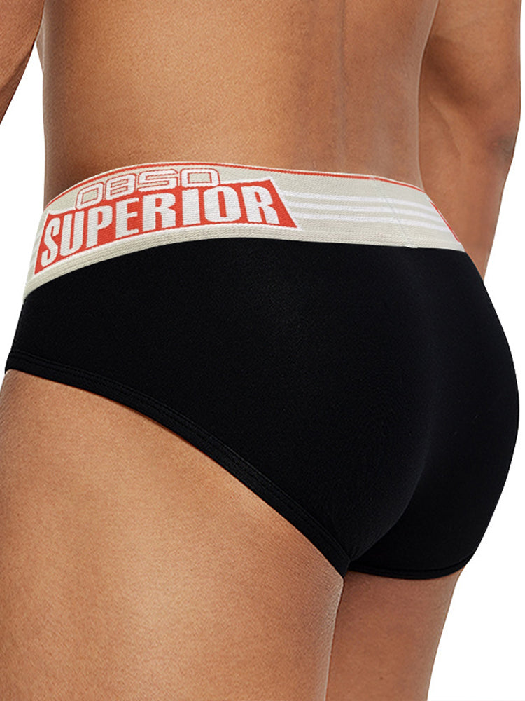 メンズ 伸縮性ウエストバンド ローライズ ポーチブリーフ