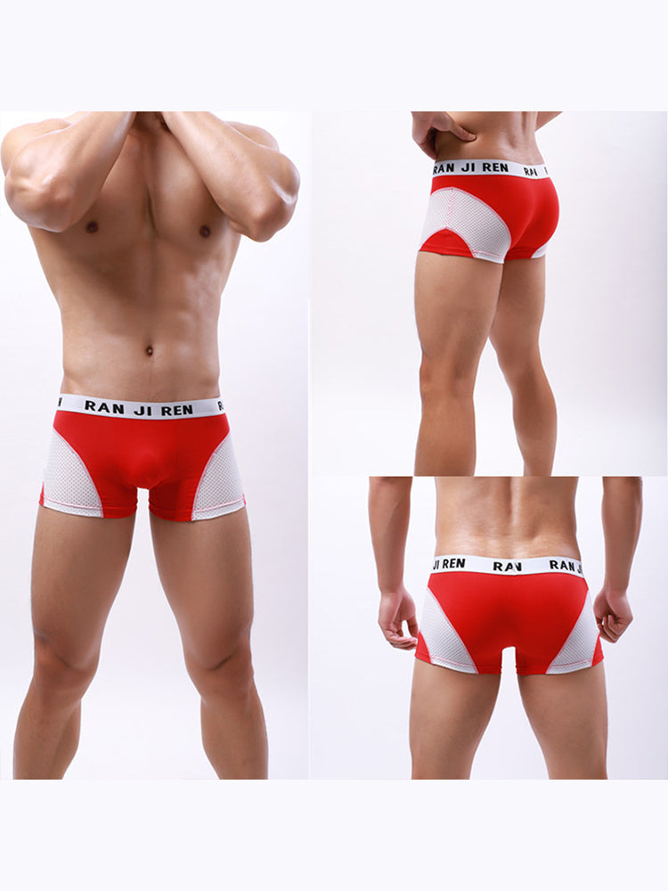 3 Pack Men's Minimalist Cool-Touch Cotton Trunks