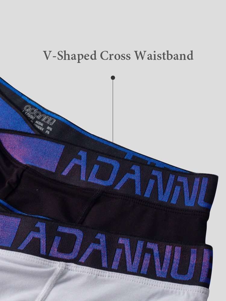 2-pack Men's Loose Blue Classic Boxer Briefs