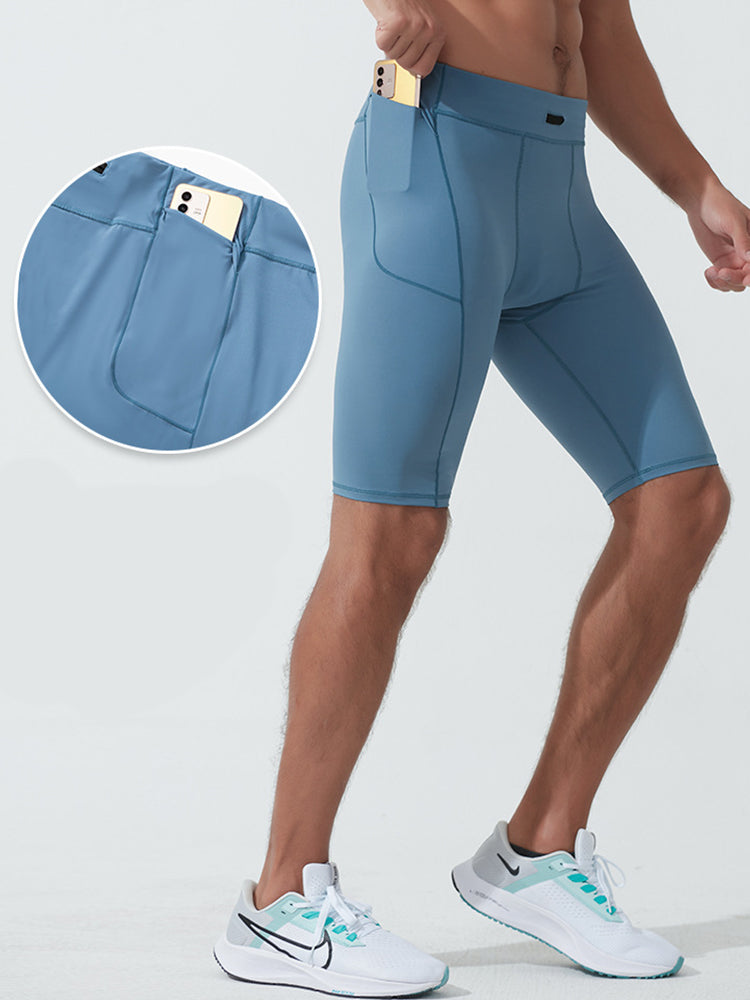 Men's High-Stretch Fitness Sports Quick-Dry Compression Shorts