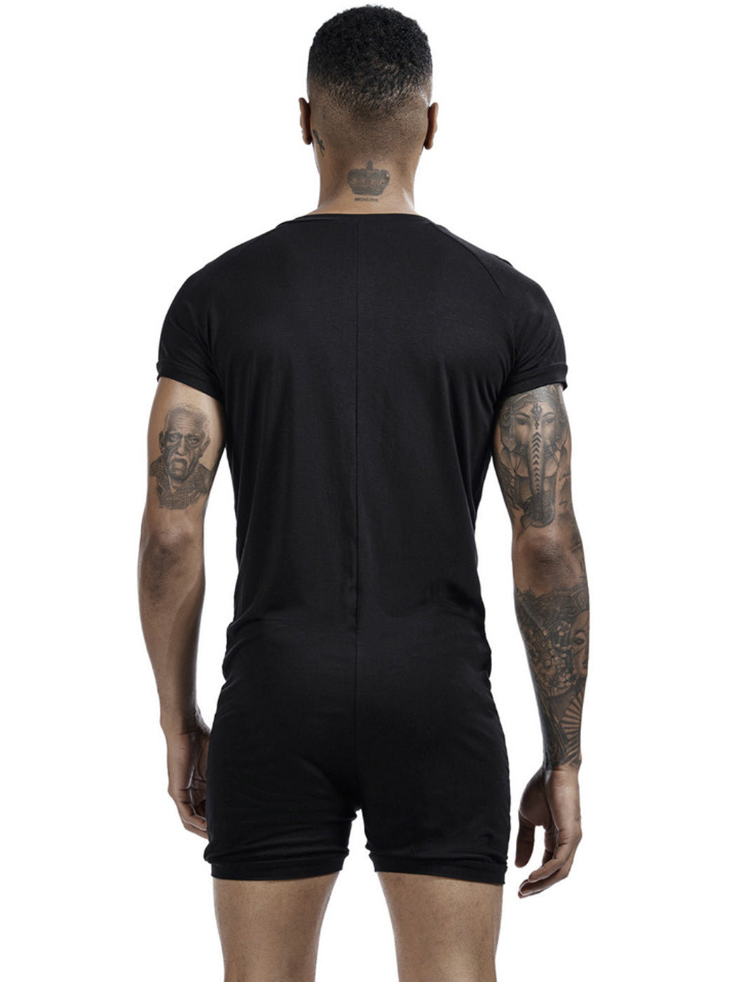Men's Sexy Short Sleeve Onesie Loungewear