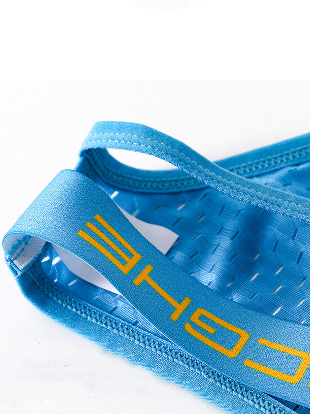 2 Pack Sexy Hollow Out Mesh Briefs for Men