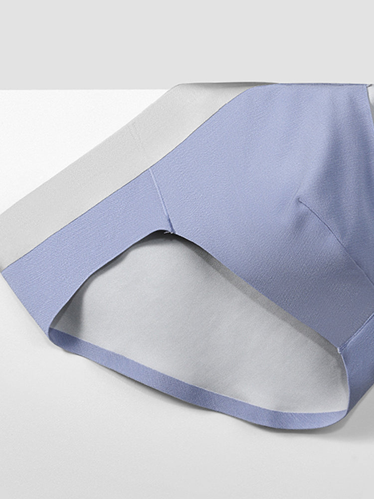 メンズシームレススプライスカラーポーチブリーフ