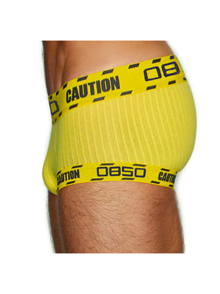 メンズUポーチローライズ通気性トランクス2枚組