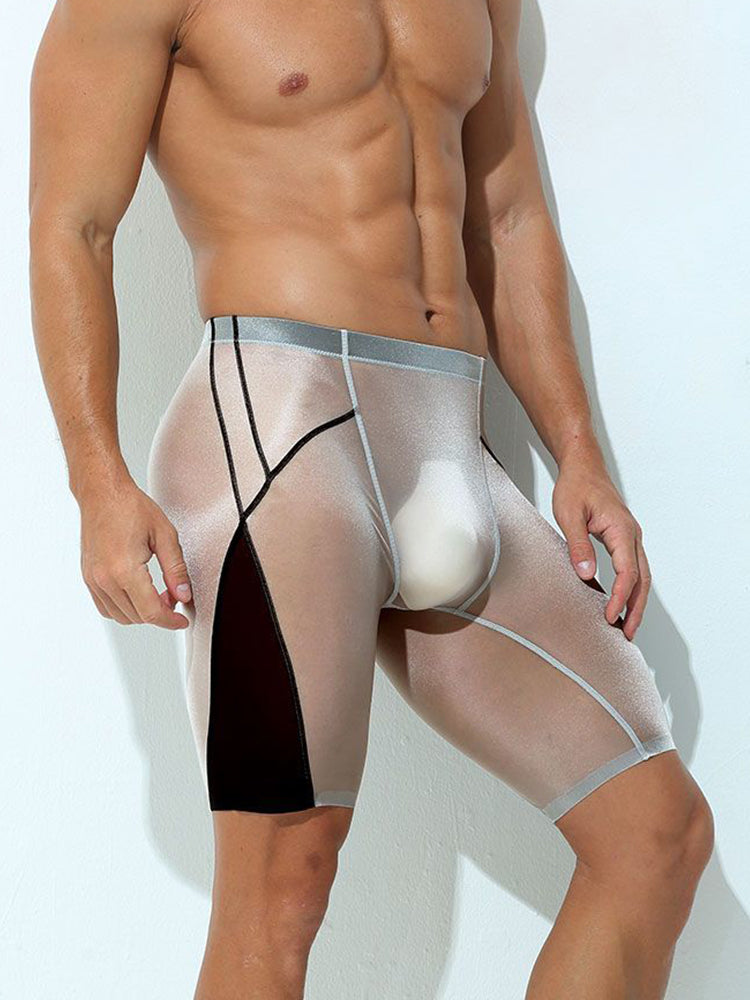 Men's Sports Extended Breathable Boxer Briefs