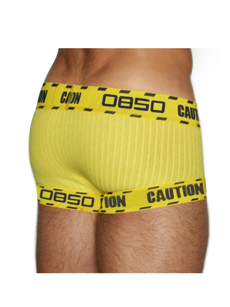 メンズUポーチローライズ通気性トランクス2枚組