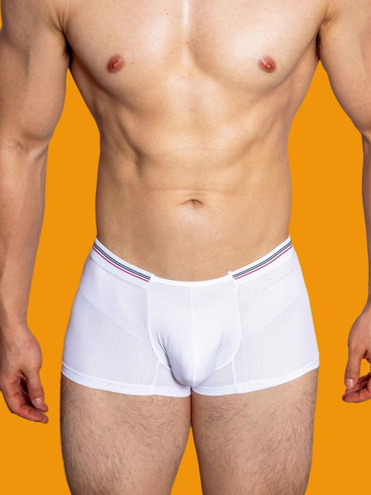 メンズ ナイロンメッシュ 通気性速乾トランクス 3枚組