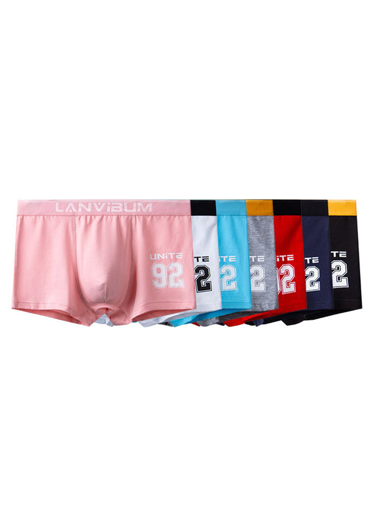 Men's Elastic Waist Pouch Trunks