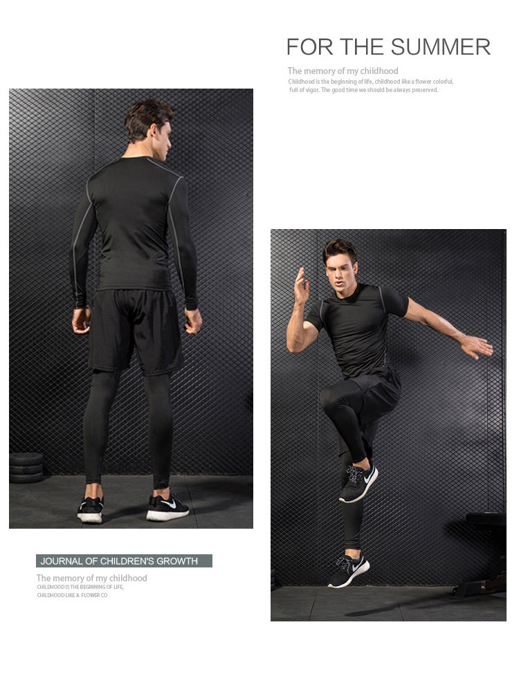 Body-Tight Running Fitness Pants for Men