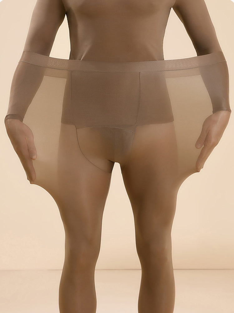 メンズ超薄手シームレスサーマルパンツ