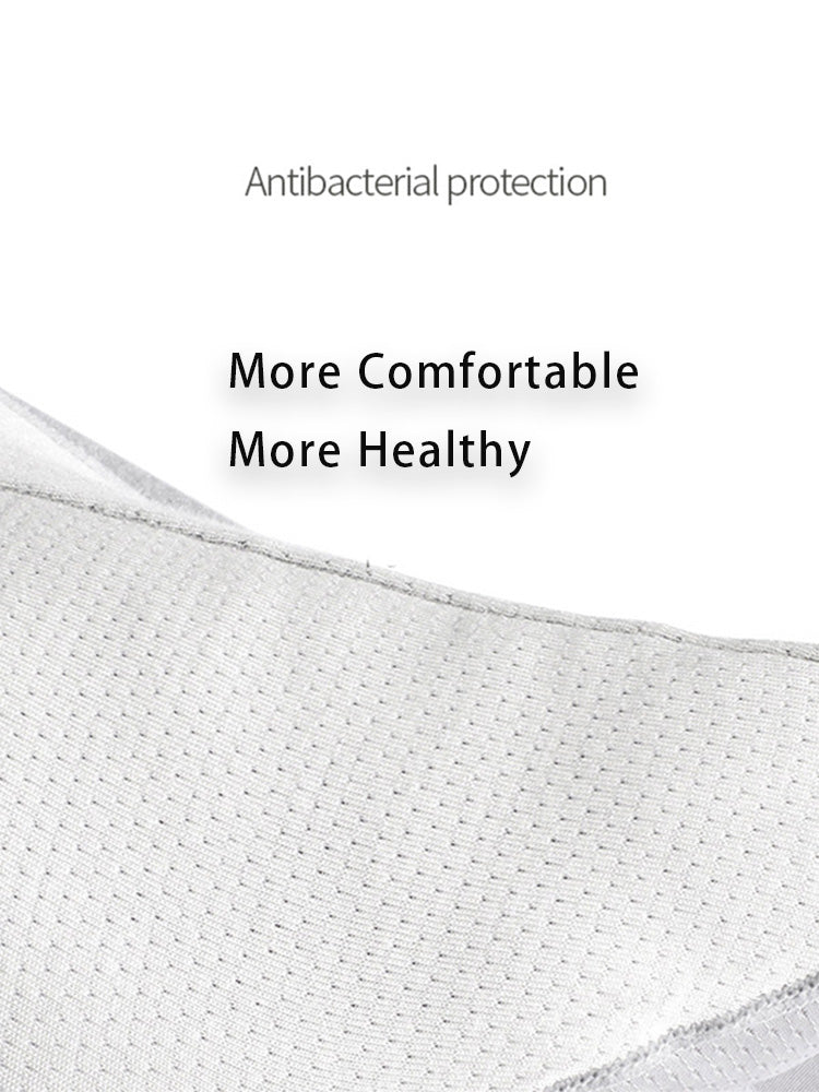 3 Pack Men's Separation Design Seamless Antibacterial Breathable Trunks