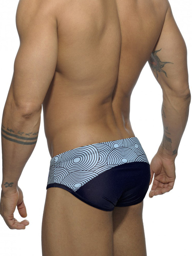 Men's 3D Pouch Low-Rise Sexy Swim Brief