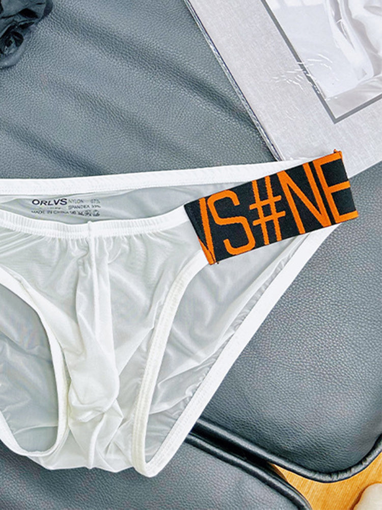 2-Pack Breathable Comfort High Slit Men's Briefs