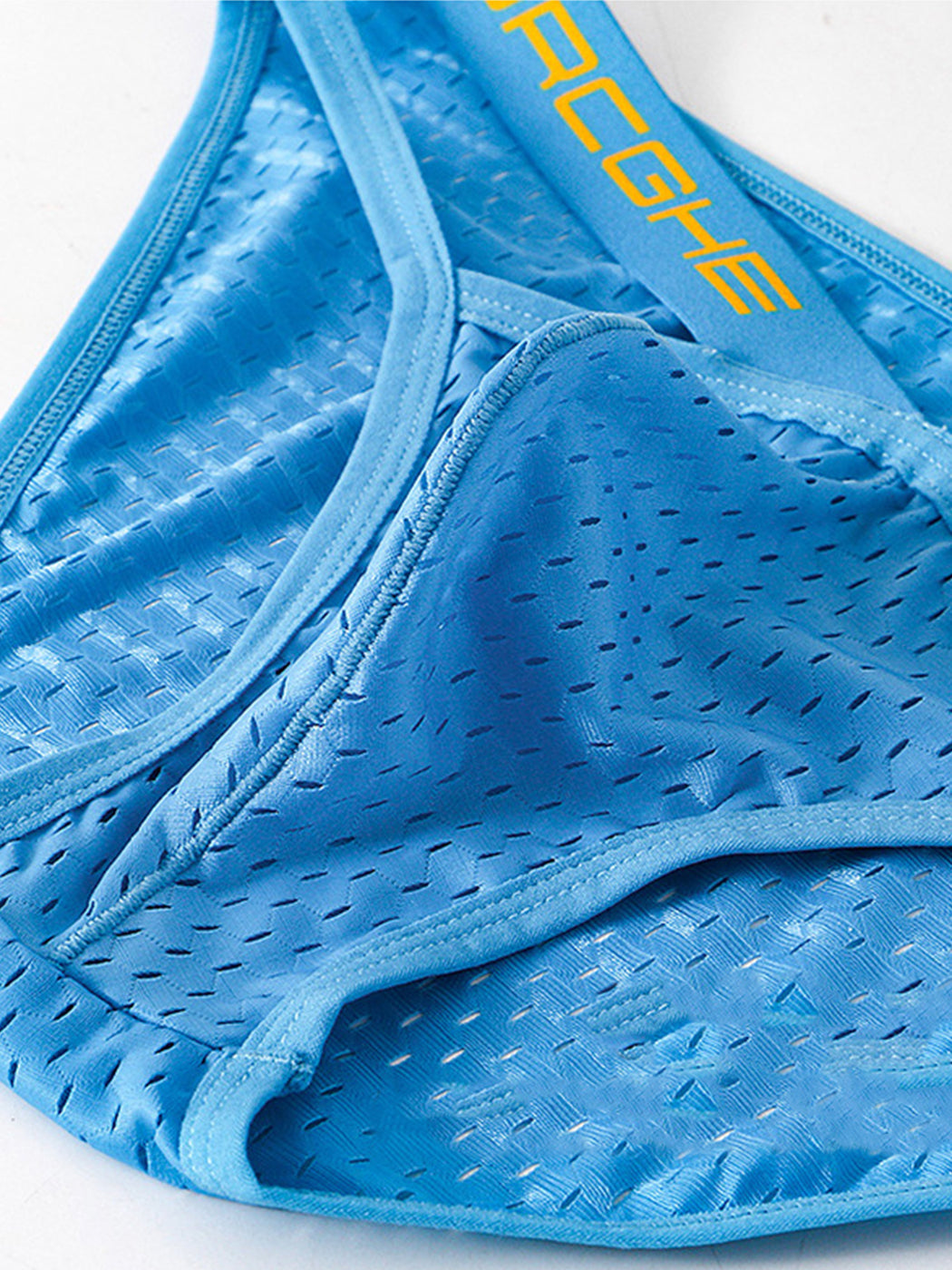 2 Pack Sexy Hollow Out Mesh Briefs for Men