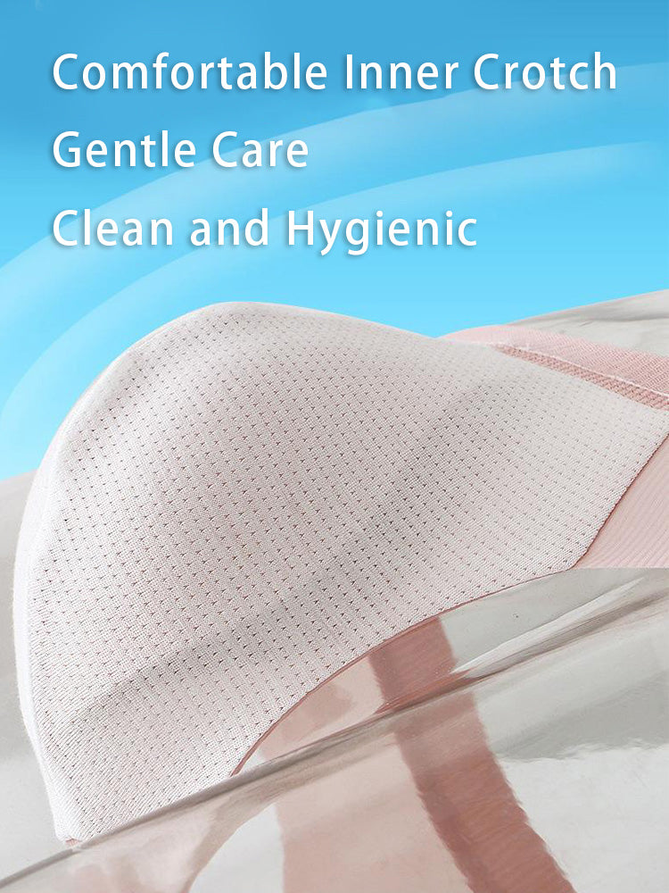 3 Pack Men's Ultra-Thin Breathable Ribbed Ice Silk Briefs