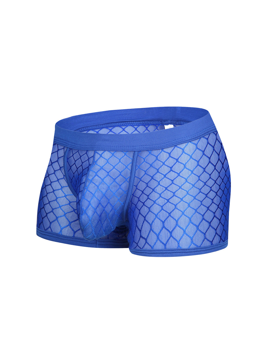 2 Pack Men's Sexy Transparent Mesh Trunks
