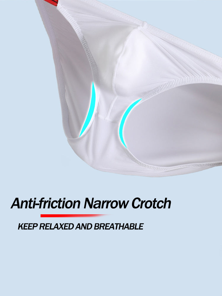 4 Pack Men's Large Pouch Tight Stretchy Bikini