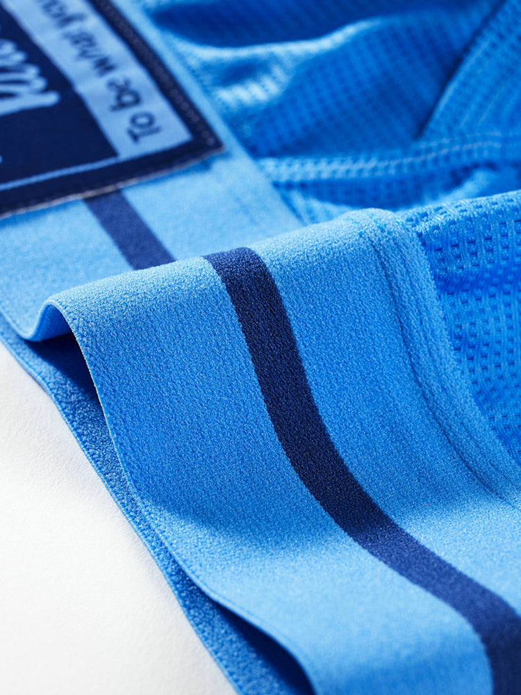 Men's Breathable Mesh Line Trunks with Fly