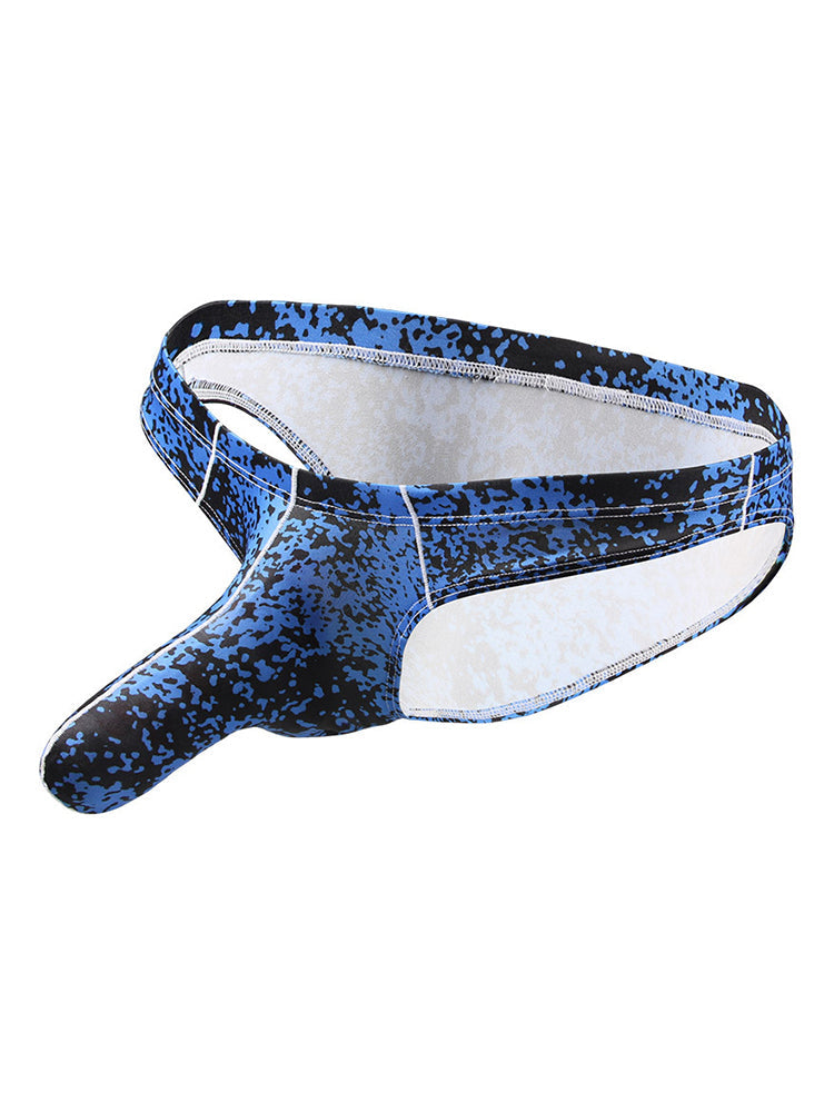 4 Pack Men's Elephant Print Sexy Bikini