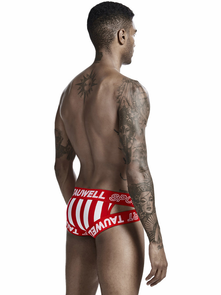 Low-rise Letter Men's Pouch Briefs