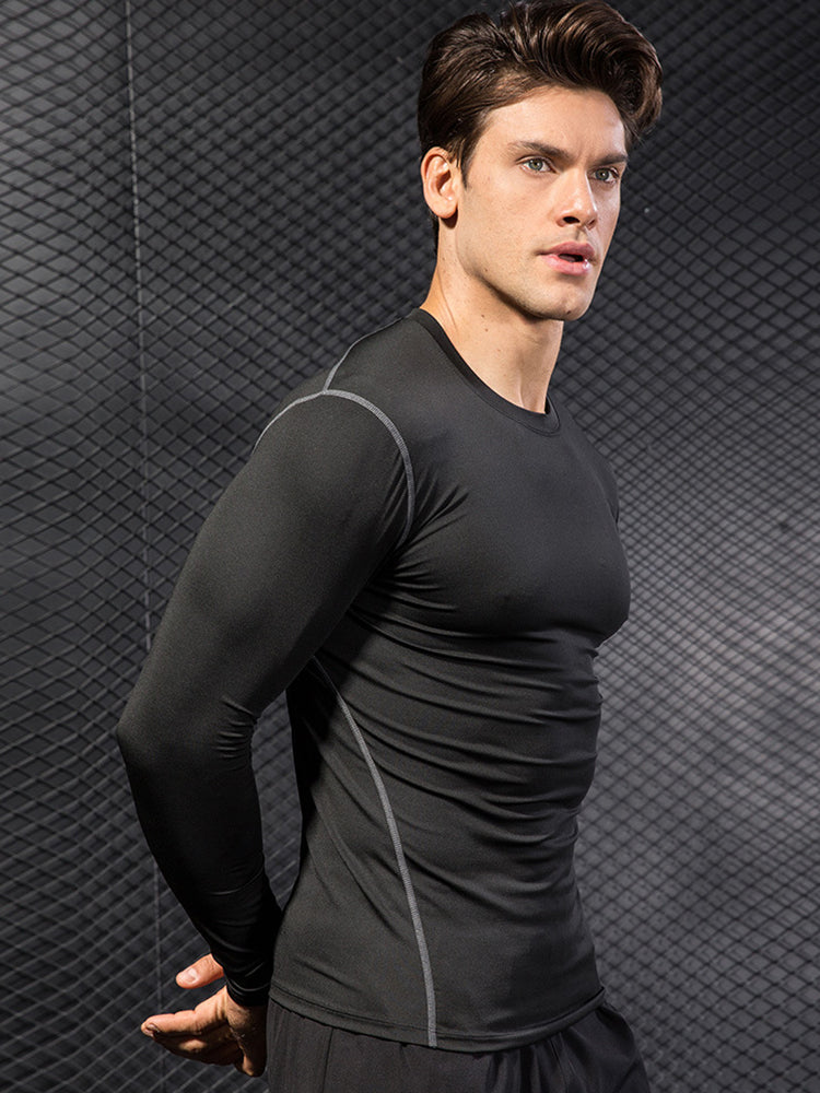 Men's Long Sleeves for Breathable Fitness