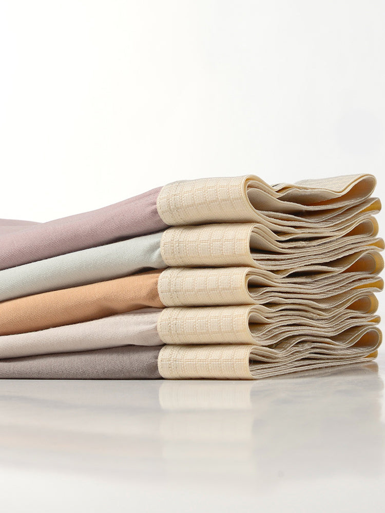 3 Pack Men's Cotton Mid-Rise Breathable Sports Tights Men's Boxer Briefs