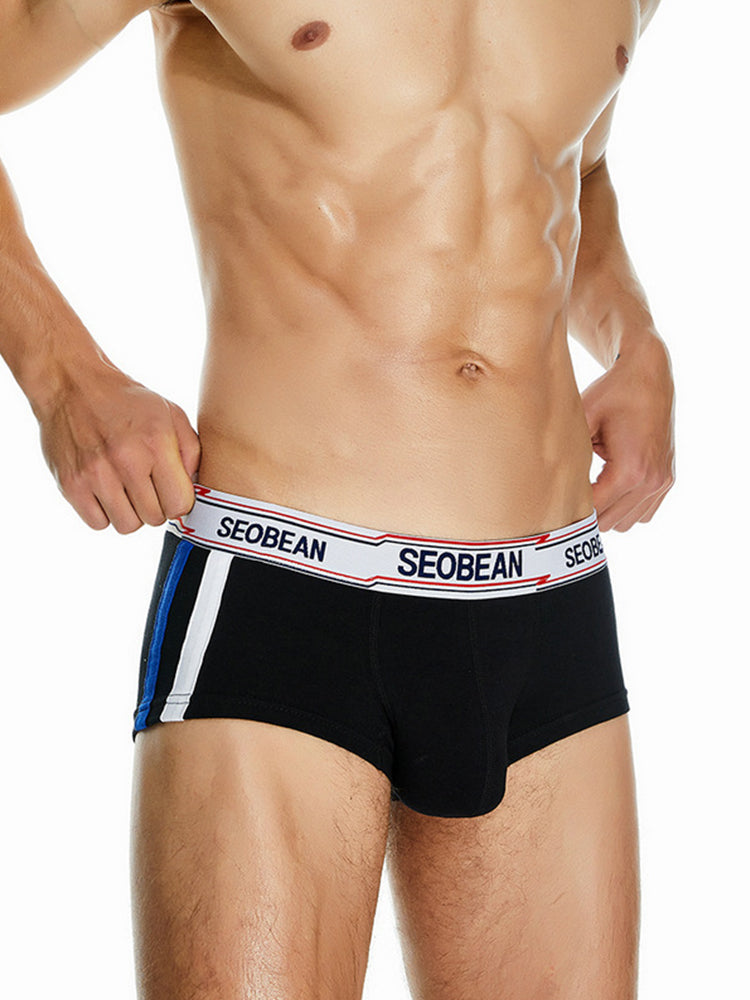 Men's Side Line Pouch Cotton Trunks