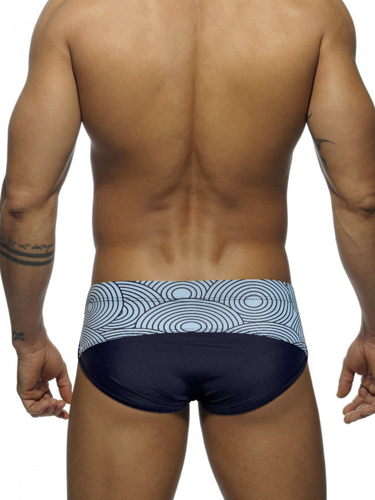 Men's 3D Pouch Low-Rise Sexy Swim Brief