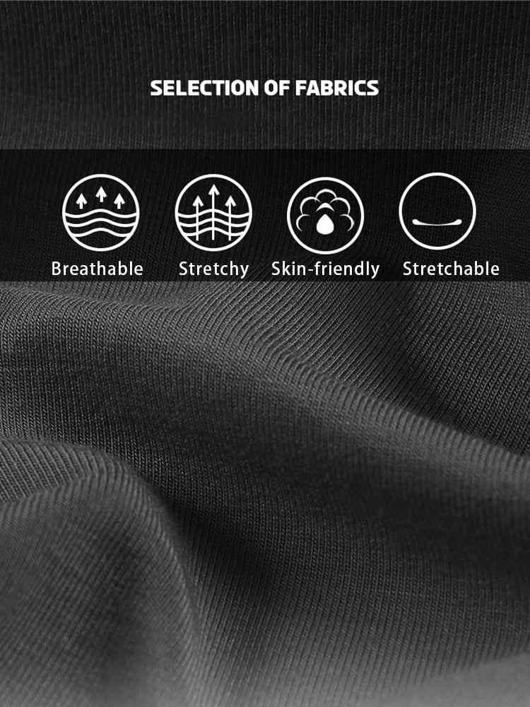 2 Pack Men's Modal Sexy Breathable Classic Trunks