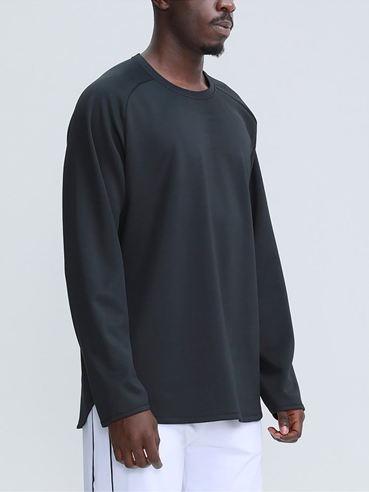 Men's Loose Outdoor Sports Long Sleeve T-Shirt